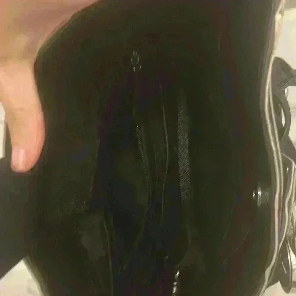 Michael Kors Black Hamilton Large Saffiano Leather Shoulder Bag Crossbody - Picture 11 of 15